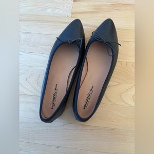 Italian leather ballerines 38/7.5